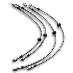 Goodridge Braided Brake Hoses for Mini Cooper S and JCW R53 (03-06)